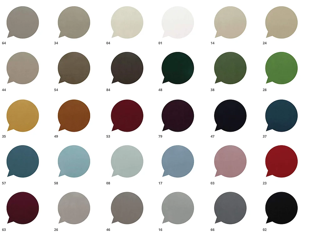 Floaty Samt Farben
